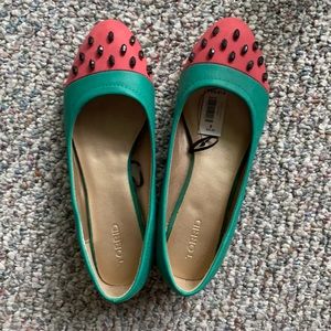 Torrid Watermelon ballet flats 🍉 NWT